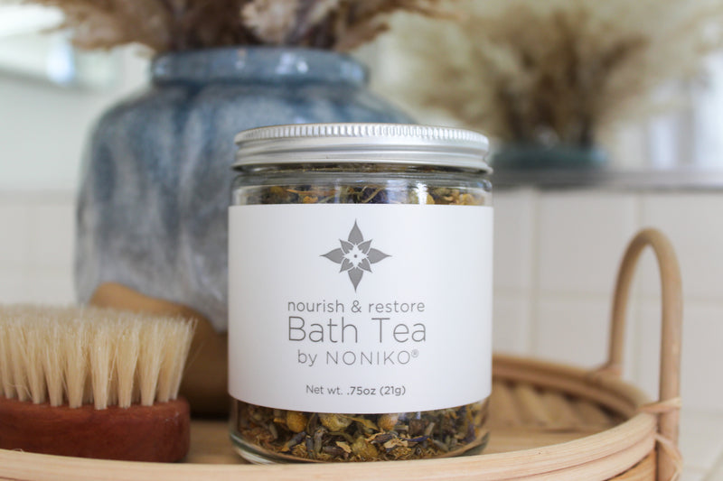 Bath Tea l Skin Hydrating Herbs l Skin Nourish l Noniko